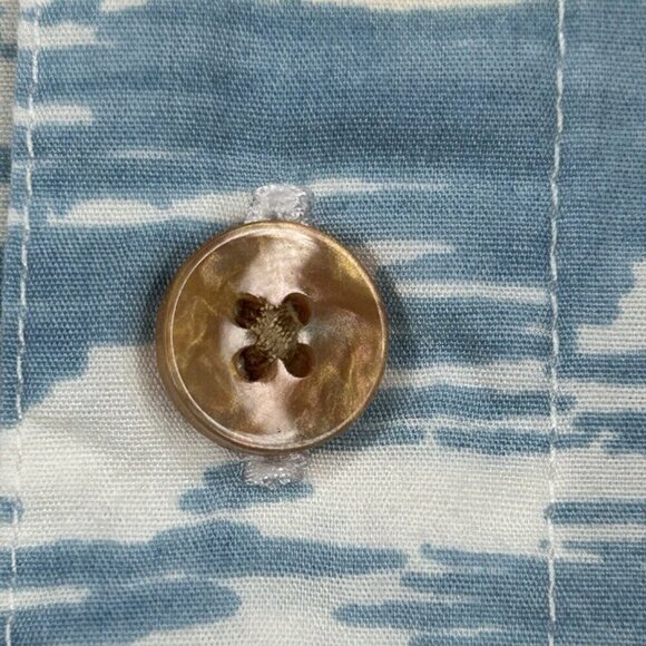 The Territory Ahead Shirt Mens Large Tall LT Hawaiian Palm Trees Beach Casual - Picture 7 of 11